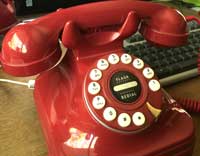 red telephone